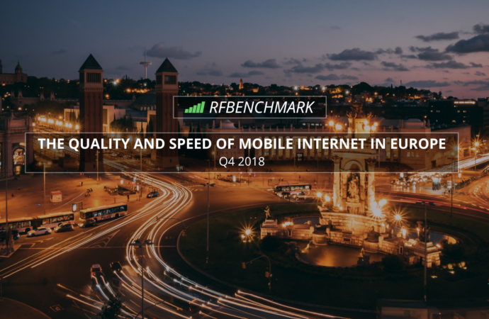 Jakość i szybkość Internetu mobilnego w Europie – raport RFBENCHMARK (Q4 2018)
