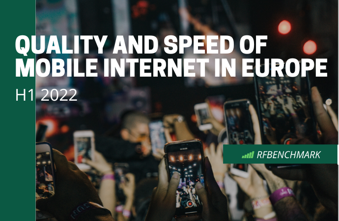 Quality and speed of mobile Internet in Europe – (H1 2022)