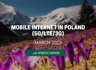 Mobile Internet in Poland 5G/LTE/3G (March 2023)