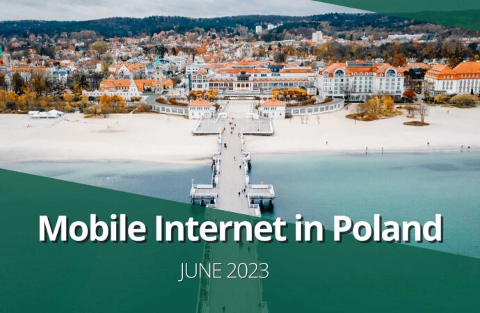 Mobile Internet in Poland 5G/LTE (June 2023)