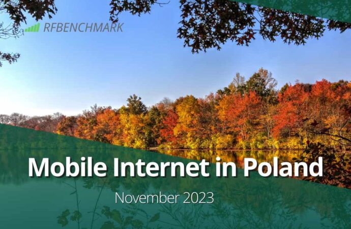 Mobile Internet in Poland 5G/LTE (November 2023)