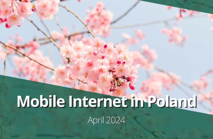 Mobile Internet in Poland (April 2024)