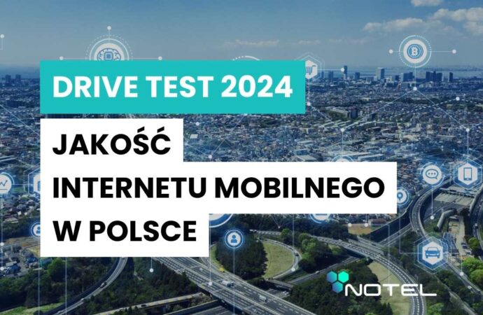 RFBENCHMARK wspiera Notel w testach jakości i szybkości Internetu mobilnego w największych miastach Polski