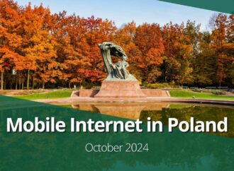 Poland’s mobile internet speeds up before the end of the year (October 2024)