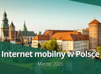 Internet mobilny w Polsce (marzec 2025)