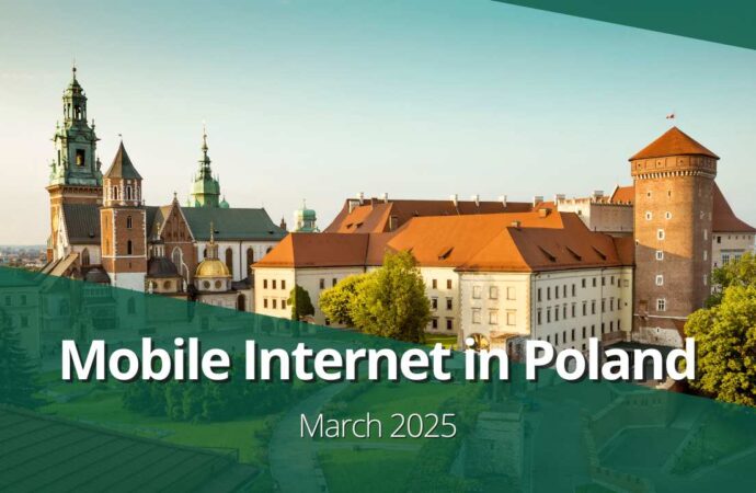 Mobile Internet in Poland (March 2025)