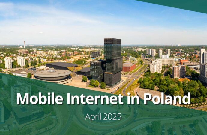 Mobile Internet in Poland (April 2025)
