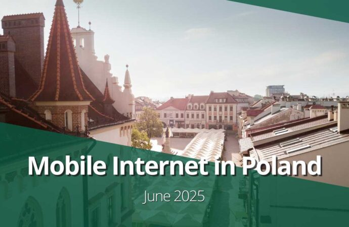 Mobile Internet in Poland (June 2025)
