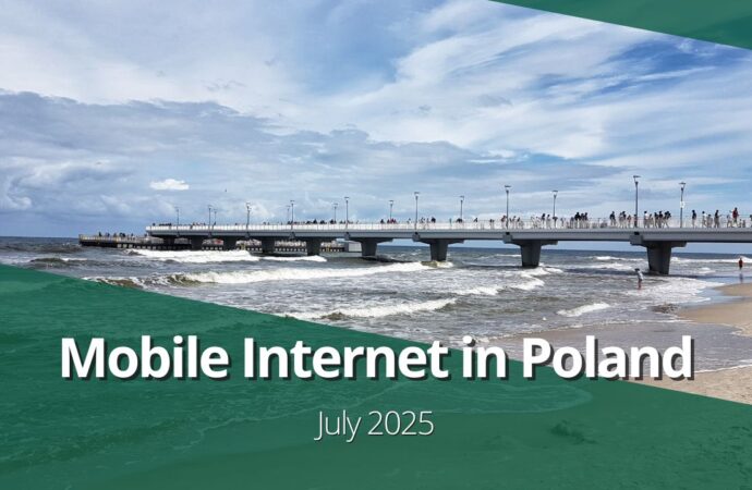 Mobile Internet in Poland (July 2025)