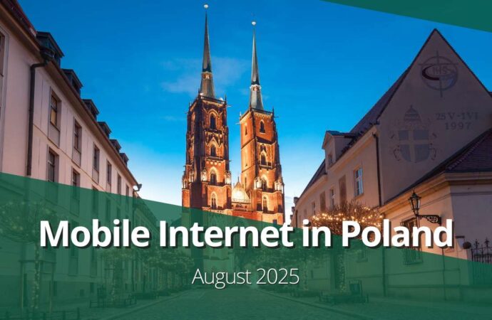 Mobile Internet in Poland (August 2025)
