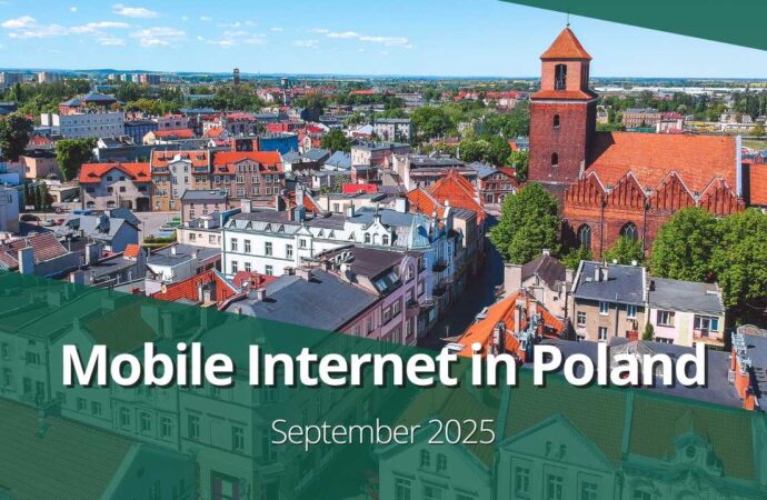 Mobile Internet in Poland (September 2025)