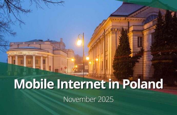 Mobile Internet in Poland (November 2025)
